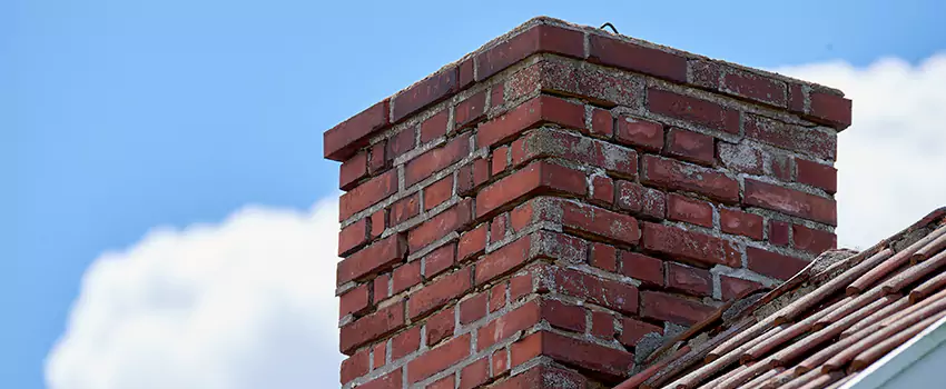 Brick Chimney Flue Installation in Hampton, VA