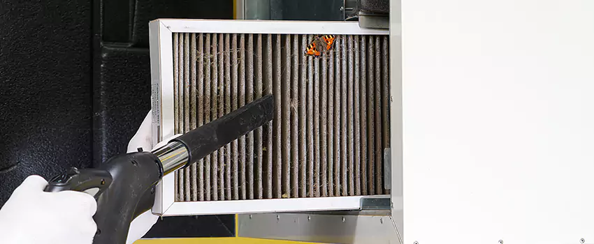 Clogged Air Duct Cleaning Process in Hampton, VA