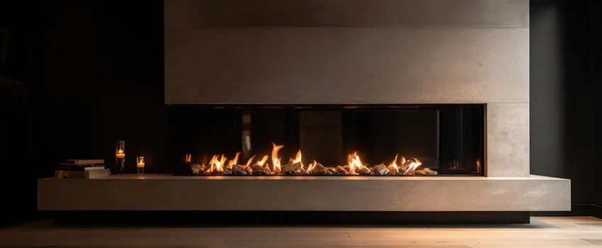 Gas Fireplace Ember Bed Design Services in Hampton, Virginia