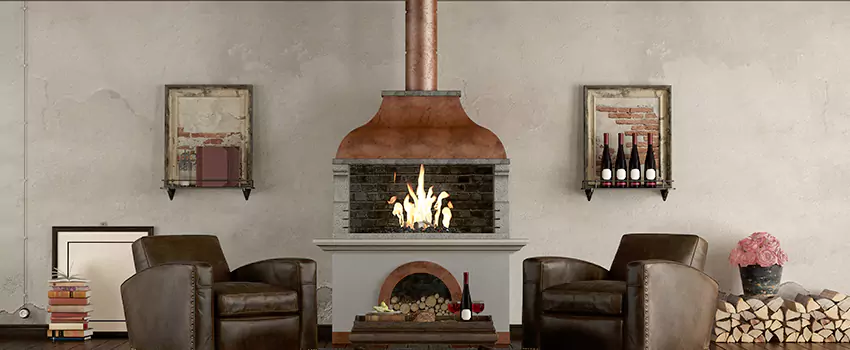 Thelin Hearth Products Providence Pellet Insert Fireplace Installation in Hampton, VA