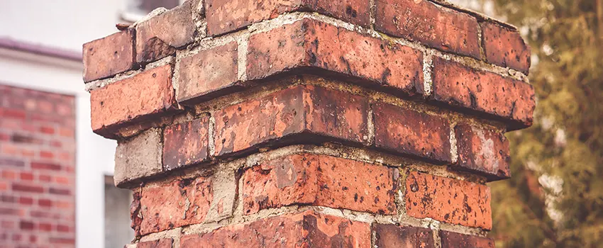 Cracked Chimney Bricks Repair Cost in Hampton, Virginia