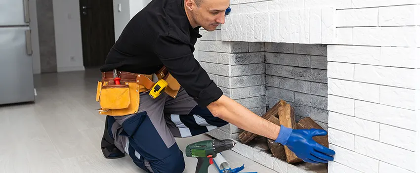 Fireplace Damaged Damper Frame Repair Services in Hampton, Virginia