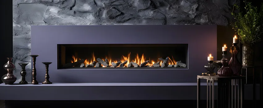 Ember Bed for Ventless Gas Fireplace in Hampton, VA