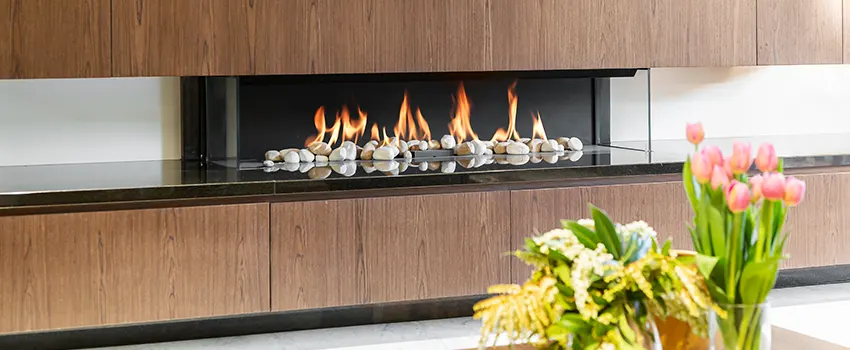 Double-height Fireplace Design Refurbishment in Hampton, Virginia